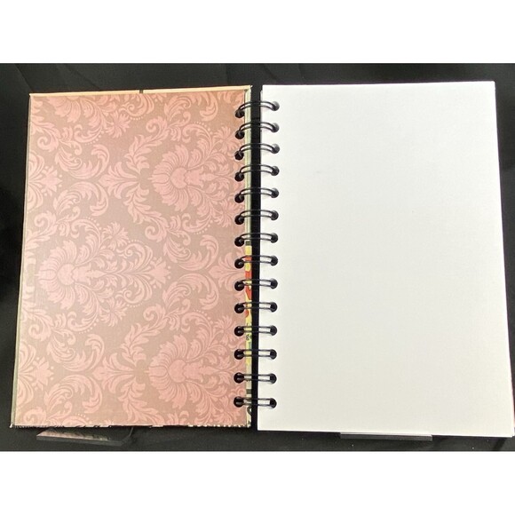 Journal Unique Vintage Ads Design Handmade Upcycle Spiral Notebook Retro - Picture 2 of 7